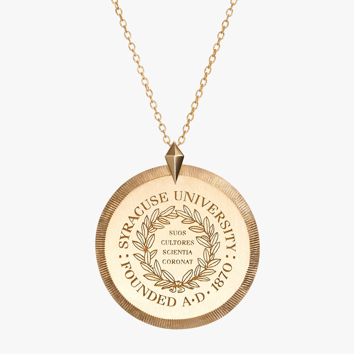 Syracuse Florentine Crest Pendant