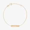 Syracuse University Horizontal Necklace Cavan Gold