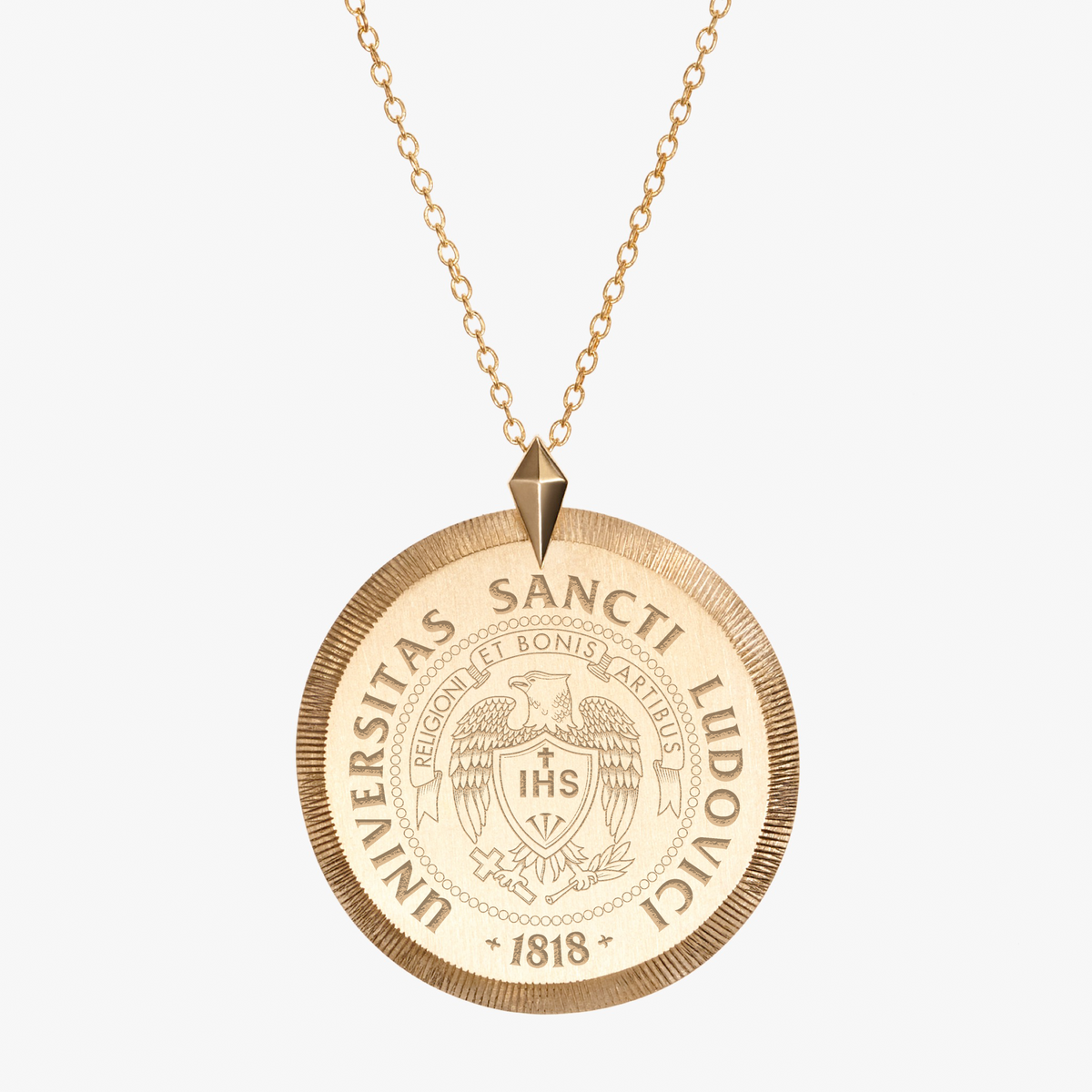 Saint Louis Florentine Pendant