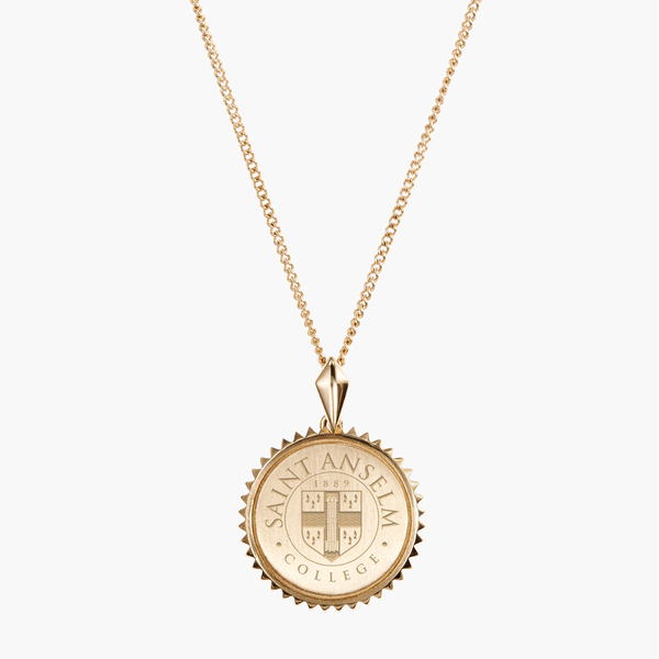 Saint Anselm Sunburst Pendant
