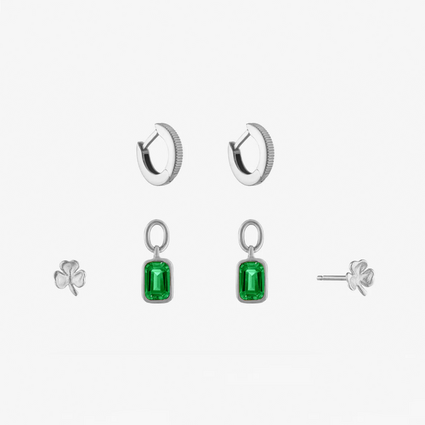 Shamrock Florentine Earring Bundle