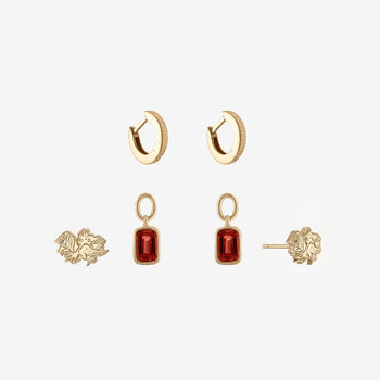 South Carolina Gamecock Florentine Earring Bundle