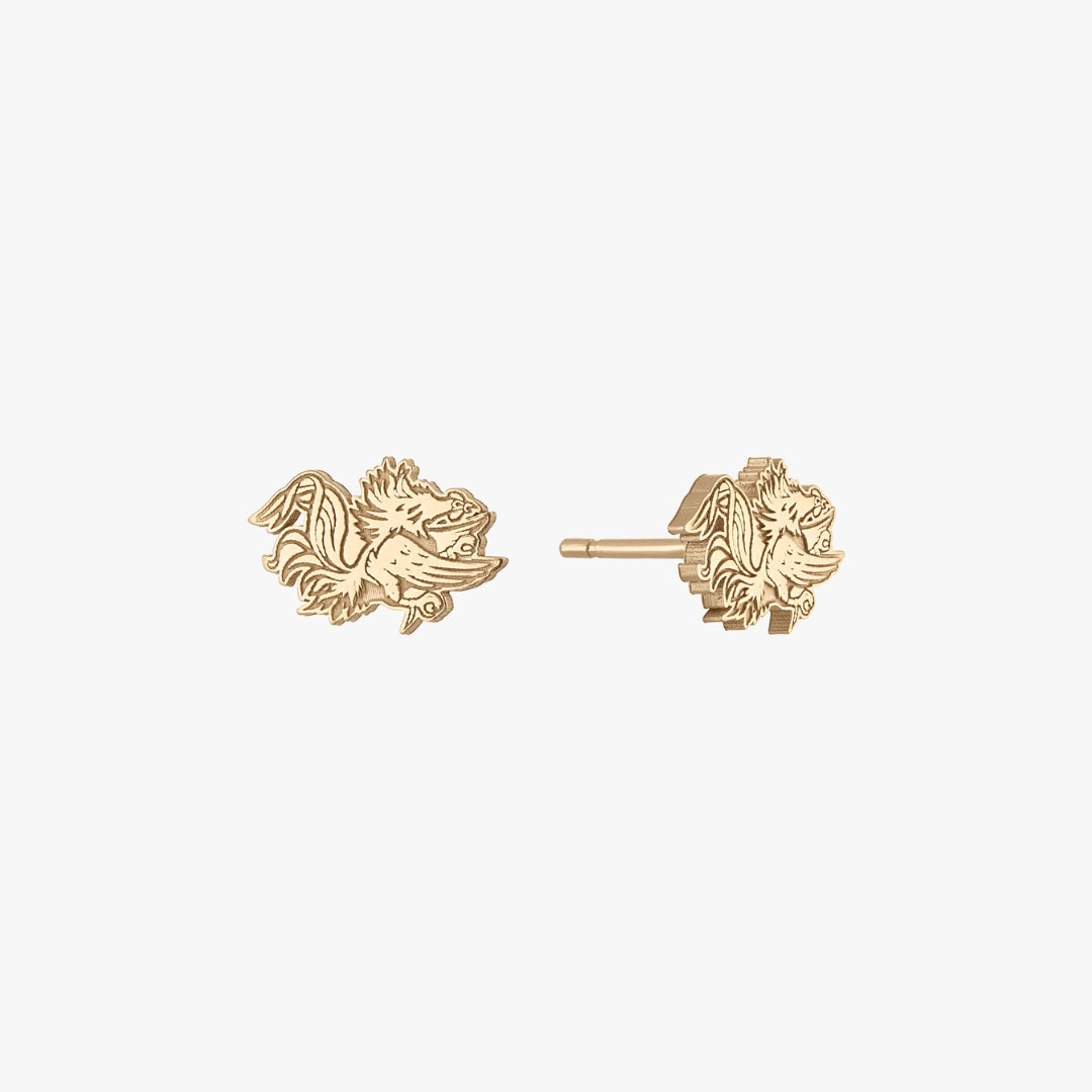 South Carolina Gamecock Stud Earrings