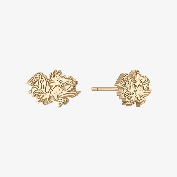 South Carolina Gamecock Stud Earrings