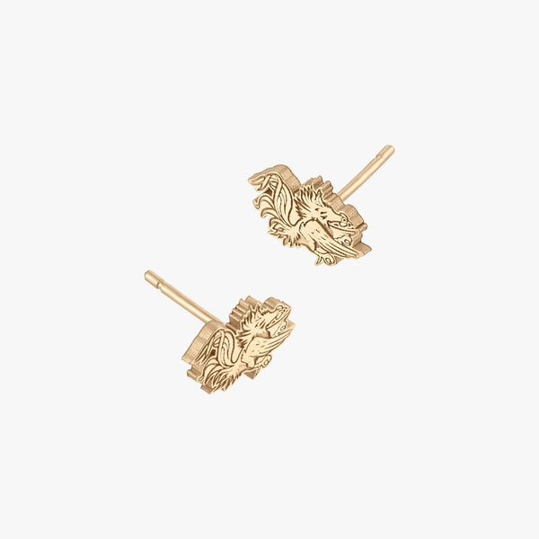 South Carolina Gamecock Stud Earrings