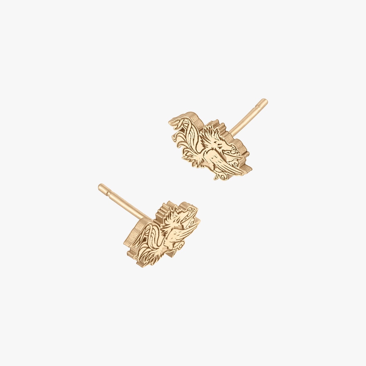 South Carolina Gamecock Stud Earrings