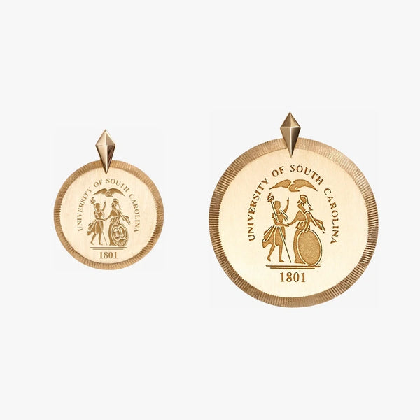 South Carolina Seal Florentine Pendant