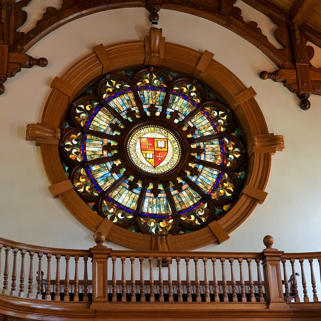 St. Lawrence Herring-Cole Rose Window Pendant