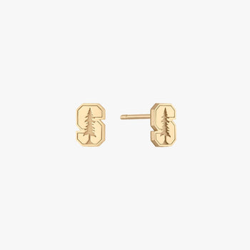 Stanford Logo Stud Earring