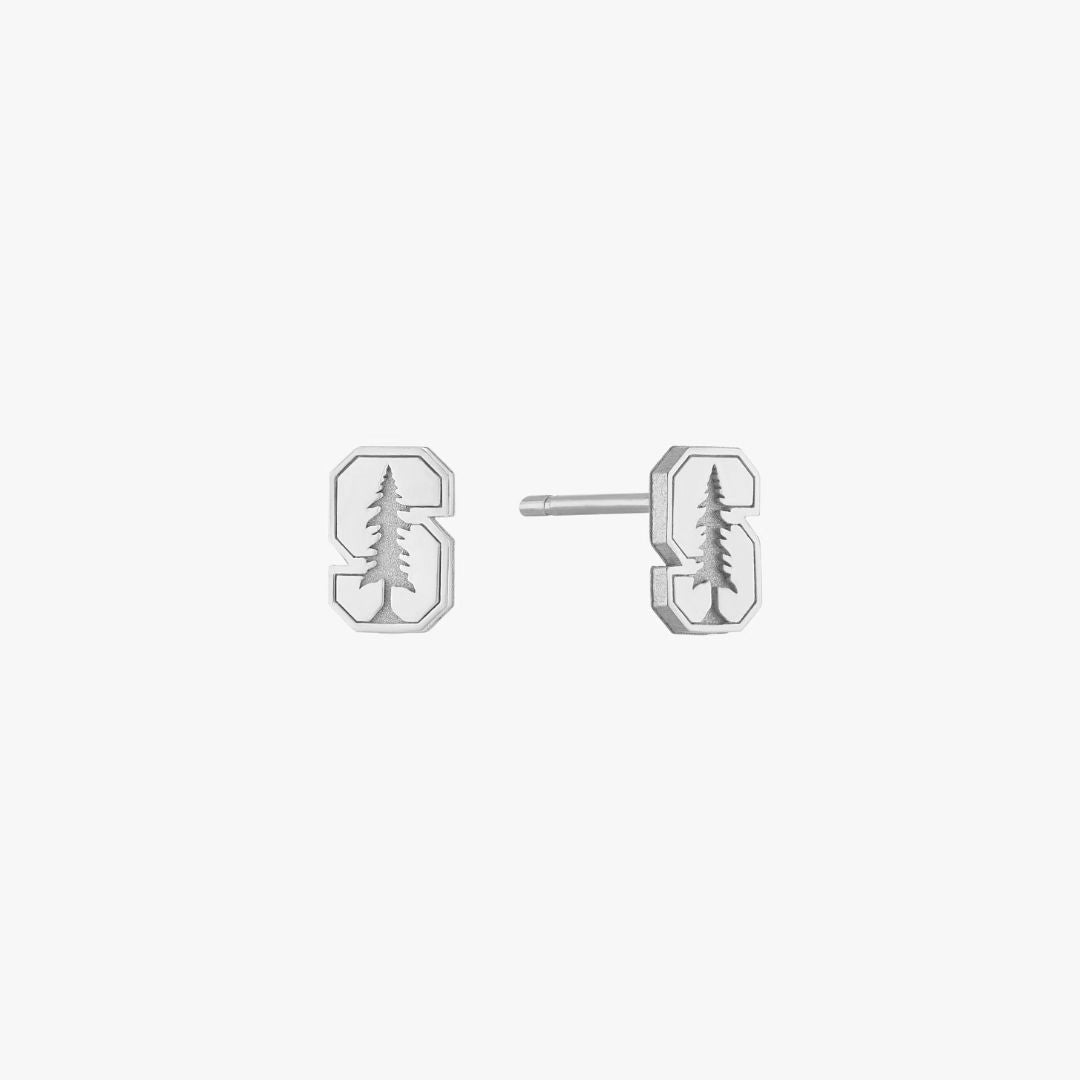 Stanford Logo Stud Earrings