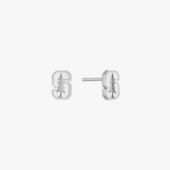 Stanford Logo Stud Earrings