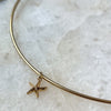 Starfish Charm shown on Neck Collar in gold