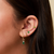 Emerald Earring Charm