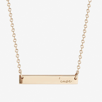 Syracuse Horizontal Bar Necklace