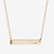 Syracuse Horizontal Bar Necklace