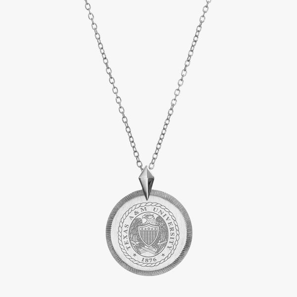 Texas A&M Florentine Crest Pendant