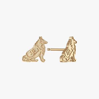 Texas A&M Reveille Stud Earring