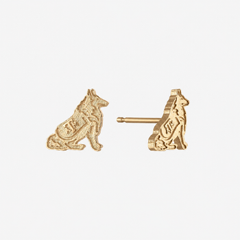 Texas A&M Reveille Earrings