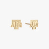 Texas A&M Logo Stud Earrings