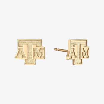 Texas A&M Logo Earrings