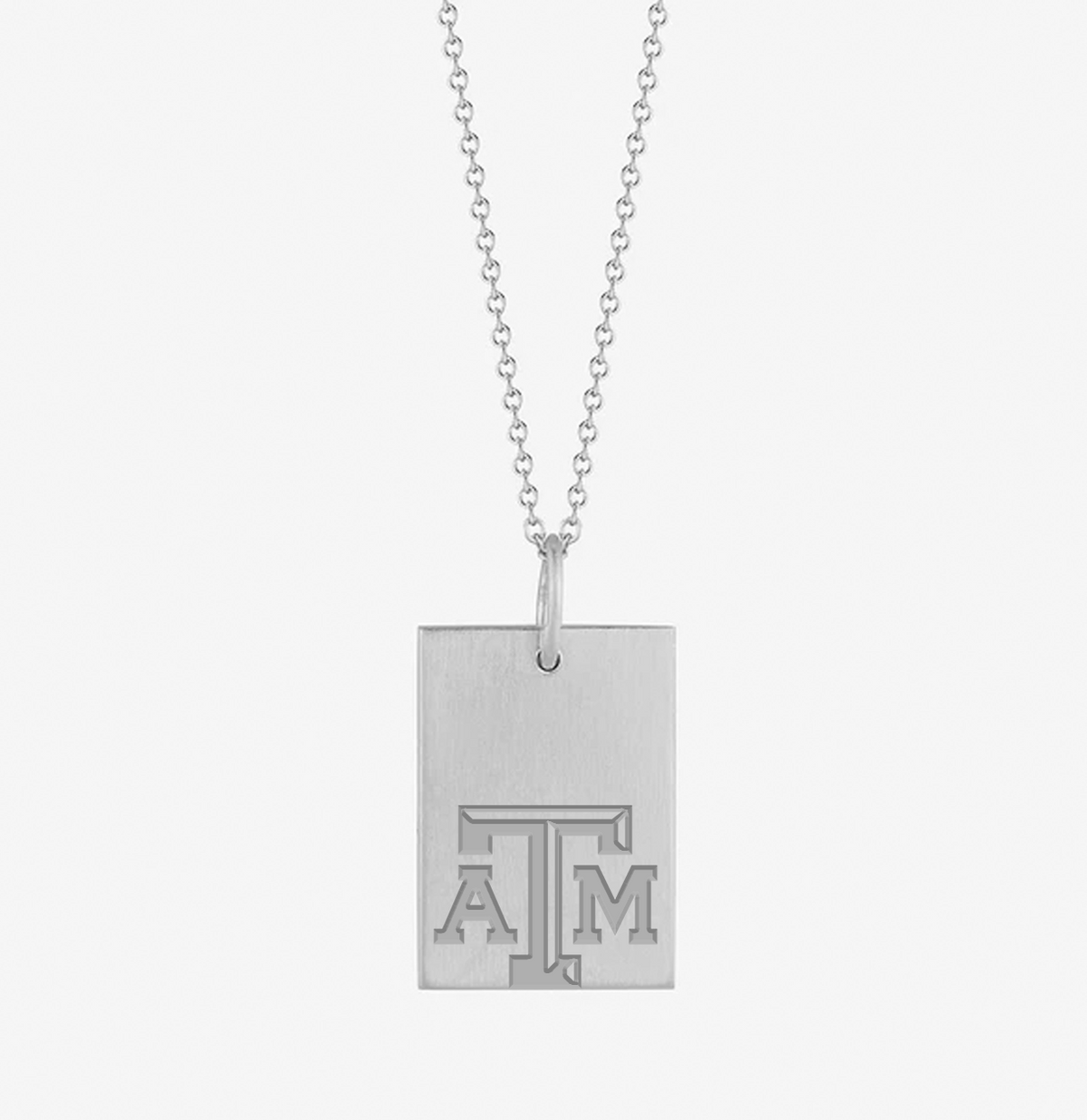 Texas A&M Rectangle Pendant