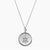 Silver Trinity Sunburst Necklace