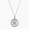 Silver Trinity Sunburst Necklace