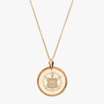 Gold Trinity Florentine Necklace Petite