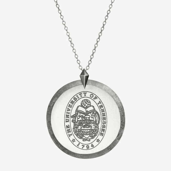 Tennessee Florentine Necklace Large Silver