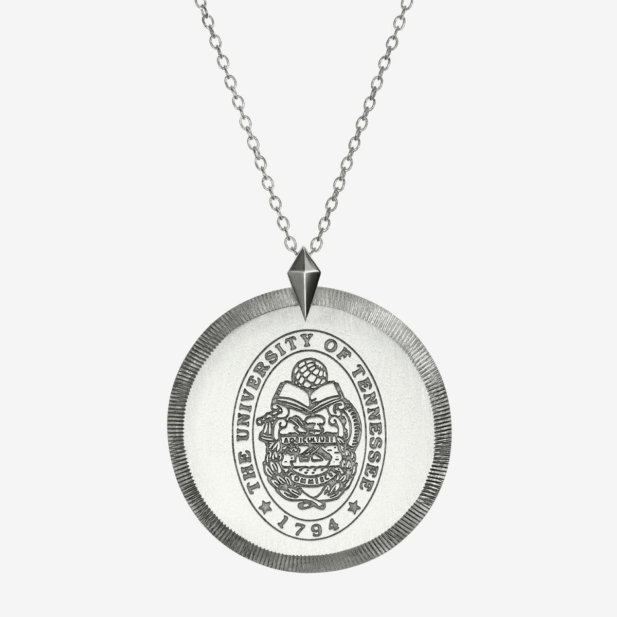 Tennessee Florentine Necklace Large Silver
