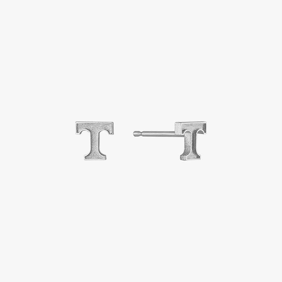 Tennessee T Letter Stud Earring