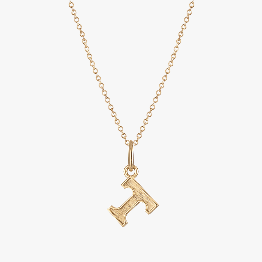 Tennessee T Letter Charm