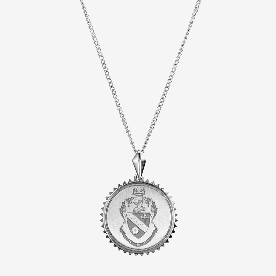 Theta Phi Alpha Sunburst Crest Pendant