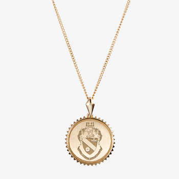 Theta Phi Alpha Sunburst Crest Pendant