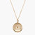 Texas Southern Sunburst Necklace Gold