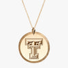 Gold Texas Tech Florentine Necklace