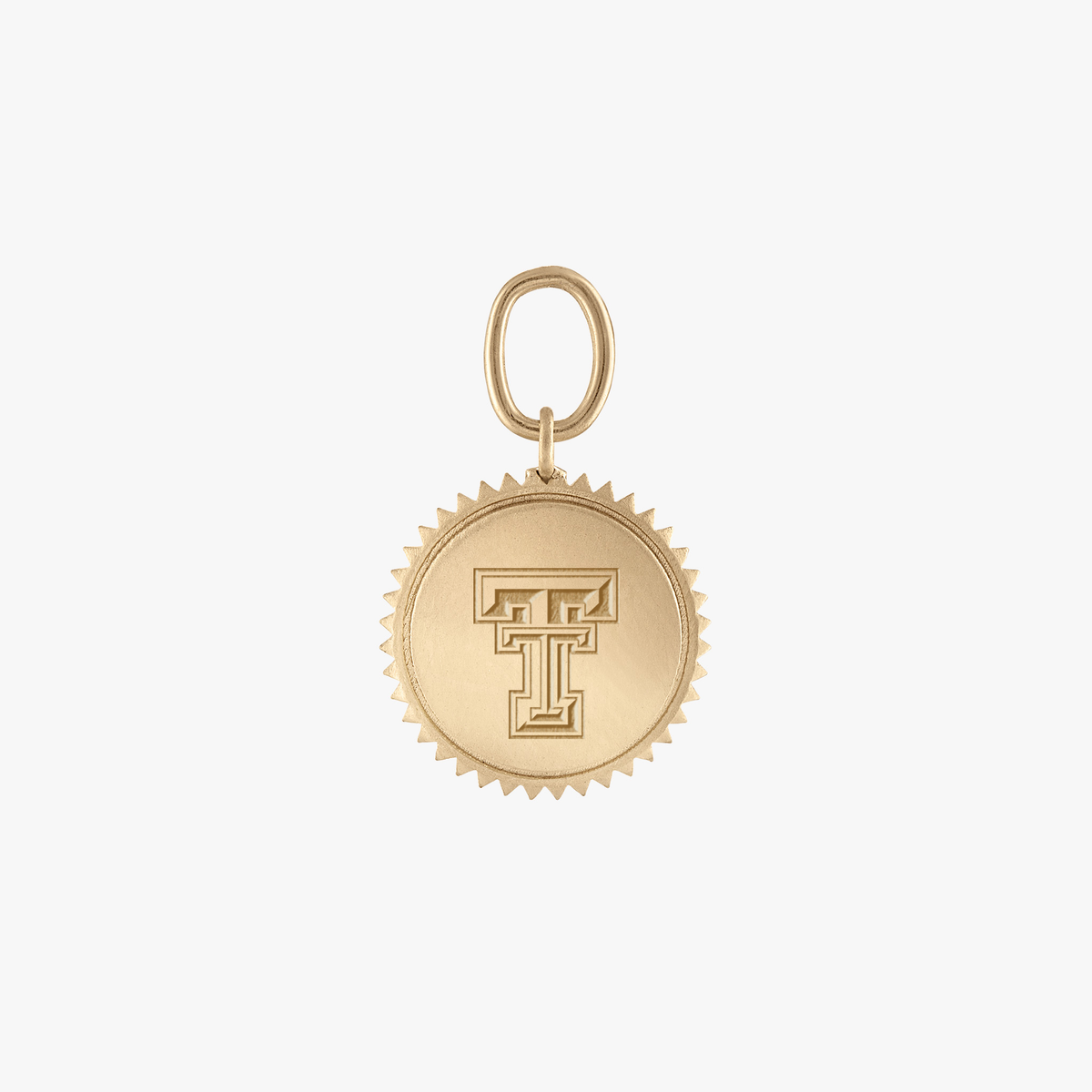 Texas Tech Sunburst Charm