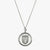 Silver Tulane Sunburst TU Shield Necklace