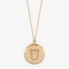 TULANE DIAMOND CREST GOLD NECKLACE 7 POINT