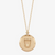 TULANE DIAMOND CREST GOLD NECKLACE 7 POINT