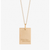 Arizona Bear Down 100 Rectangle Pendant