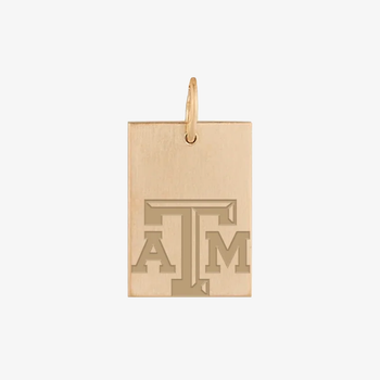 Texas A&M Rectangle Pendant
