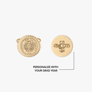 Texas A&M Aggie Ring Crest Cufflinks