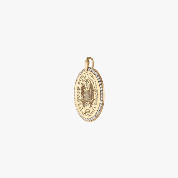 Texas A&M Diamond Florentine Pendant
