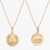 Texas Exes Life Member Sunburst Pendant