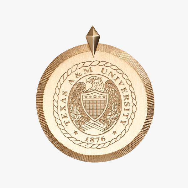 Texas A&M Crest Florentine Pendant