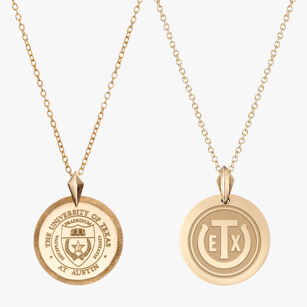 UT Seal Florentine Pendant