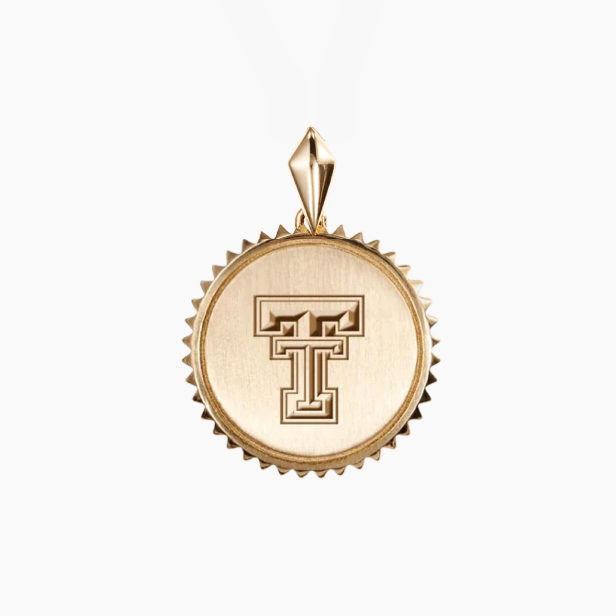 Texas Tech Sunburst Pendant