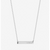 UC Davis Horizontal Bar Necklace