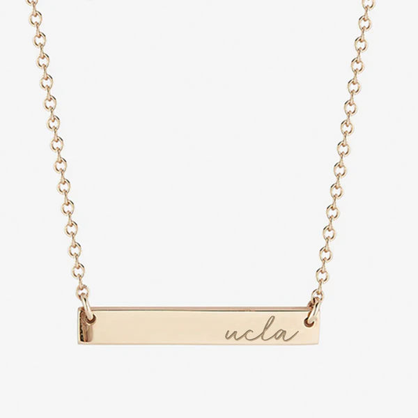 UCLA Horizontal Bar Necklace